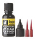 Fluorescing UV Clear Fly Finish