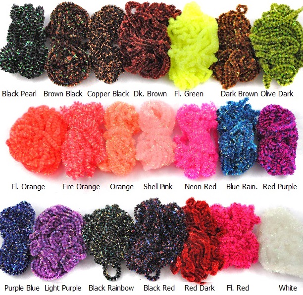 New Age Chenille, Small, 3yd. Packs