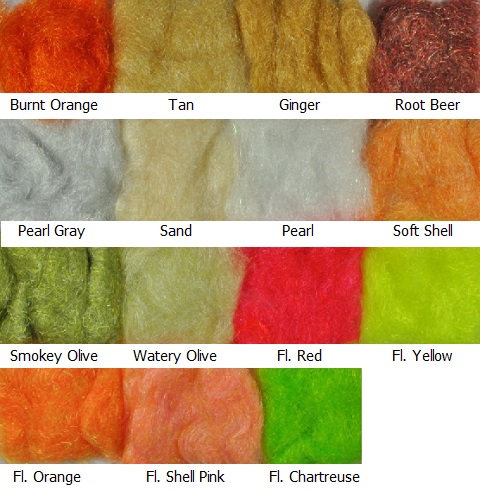 Saltwater SLF Dubbing | Fly Tying Online