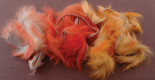 Cross-Cut Two-Toned Flesh Colored Rabbit Strips
