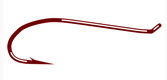 Gamakatsu T10-6HR Salmon/Steelhead Fly Hooks, Red Red